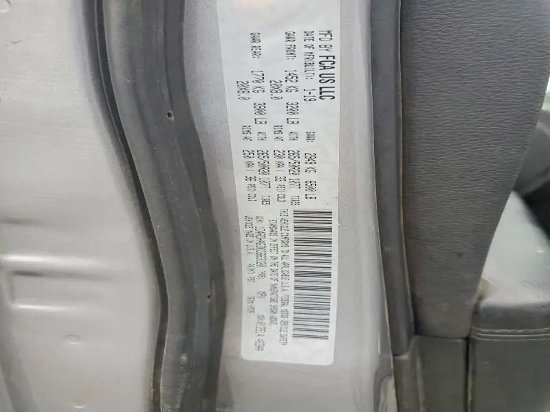 2019 DODGE DURANGO SXT  