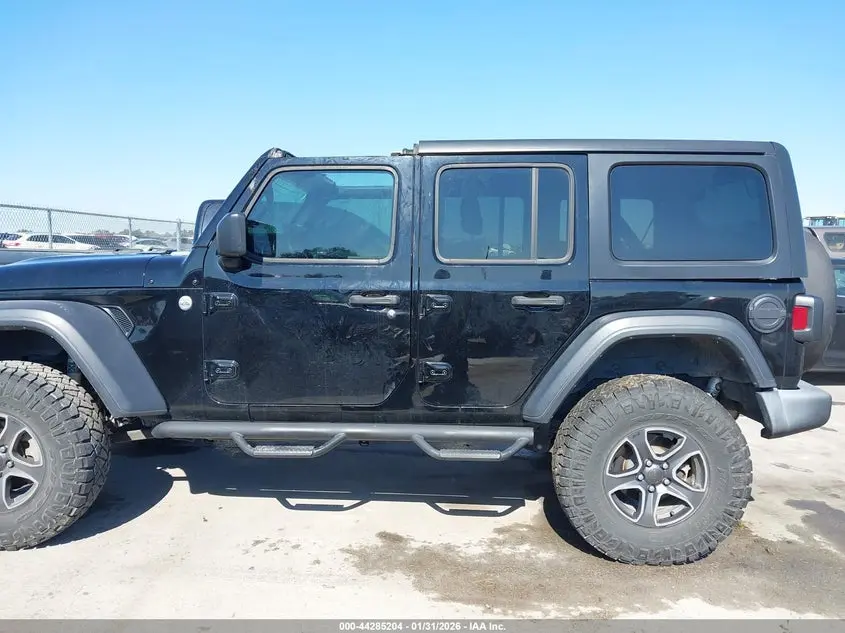 2019 JEEP WRANGLER UNLIMITED SPORT S 4X4