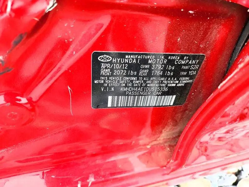2013 HYUNDAI ELANTRA GLS  