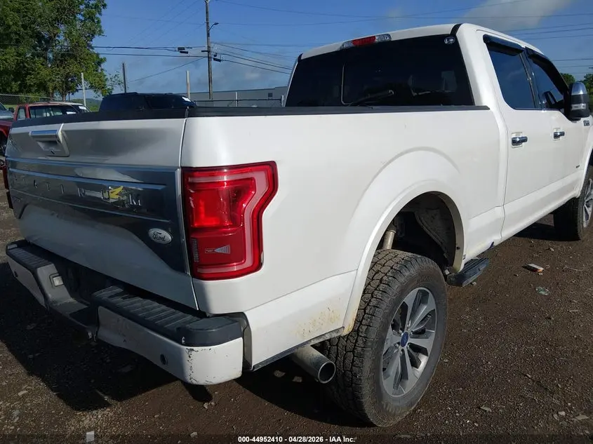 2015 FORD F-150 PLATINUM