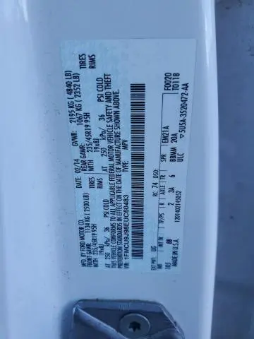 2014 FORD ESCAPE TITANIUM  