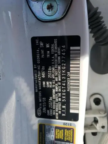 2019 KIA OPTIMA LX  