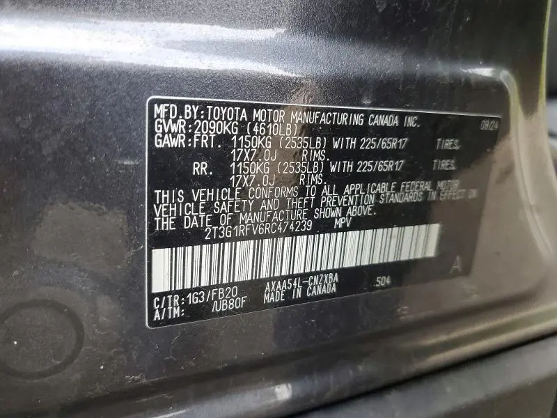 2024 TOYOTA RAV4 LE  