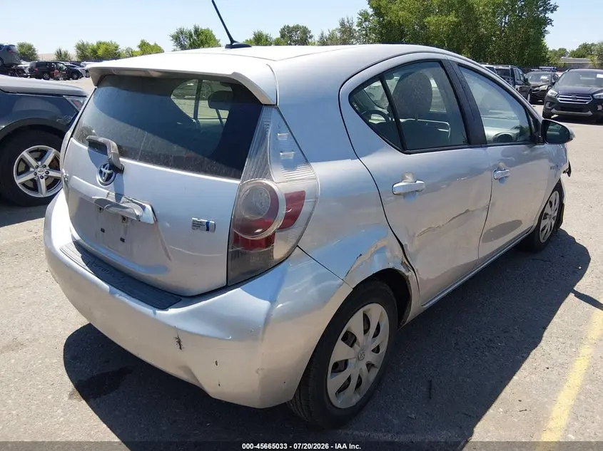 2012 TOYOTA PRIUS C THREE