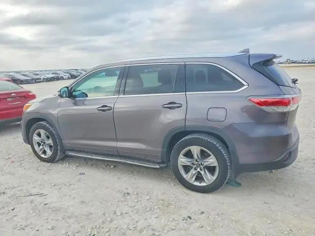 2016 TOYOTA HIGHLANDER LIMITED  