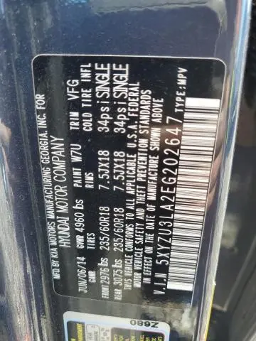2014 HYUNDAI SANTA FE SPORT 