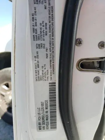 2020 RAM 2500 TRADESMAN