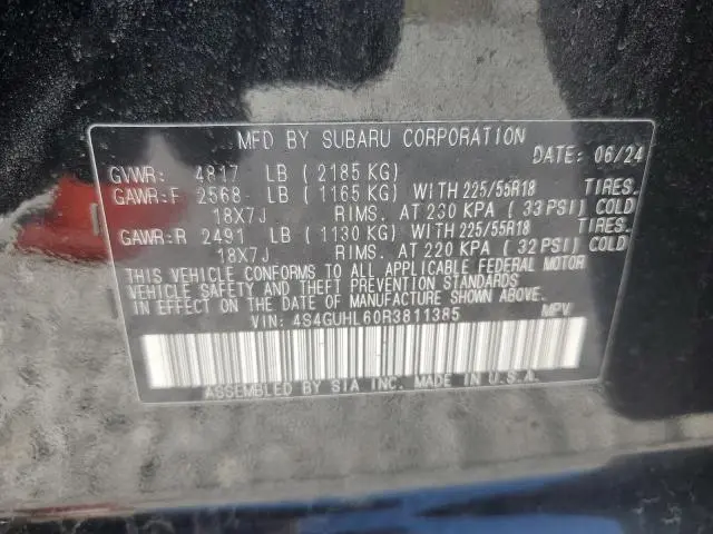 2024 SUBARU CROSSTREK LIMITED  