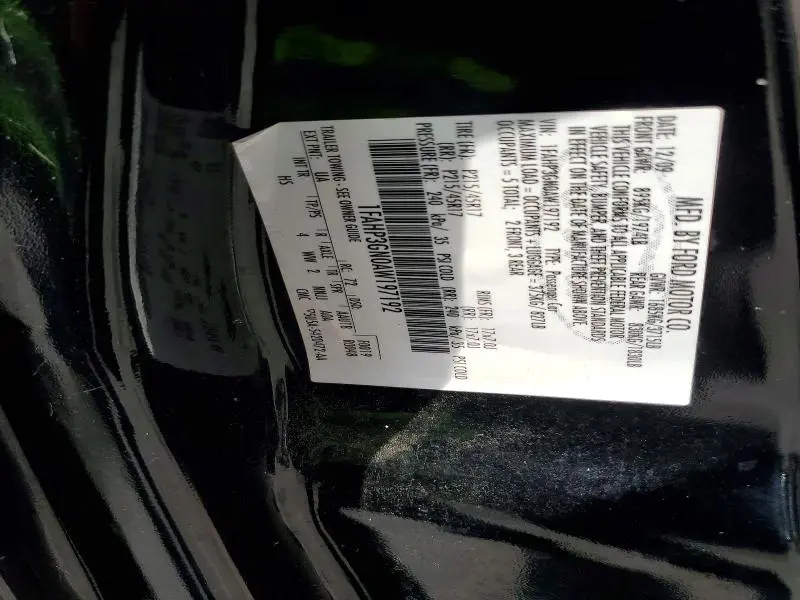 2010 FORD FOCUS SES  