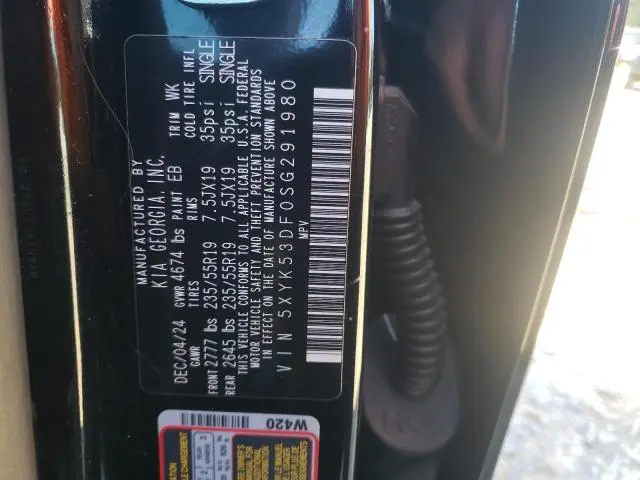 2025 KIA SPORTAGE SX PRESTIGE  