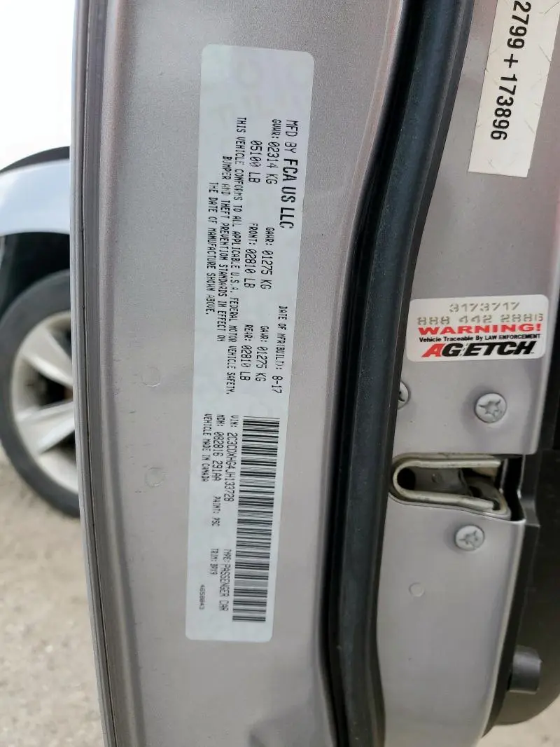 2018 DODGE CHARGER SXT PLUS  