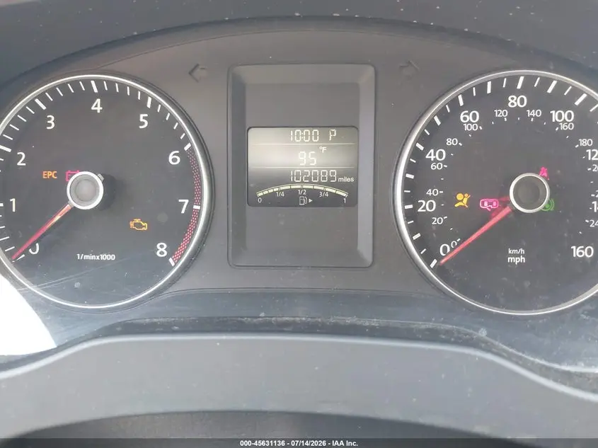 2013 VOLKSWAGEN JETTA 2.5L SE