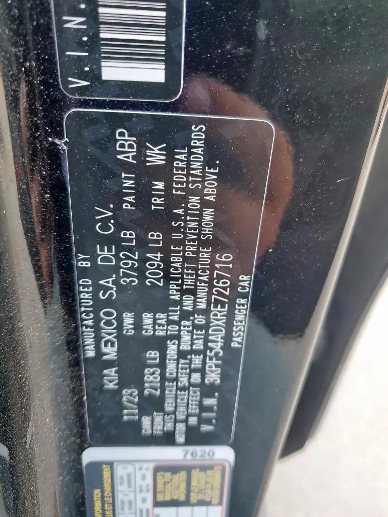 2024 KIA FORTE GT LINE  