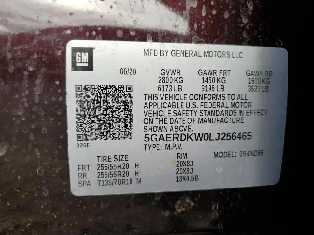 2020 BUICK ENCLAVE AVENIR  