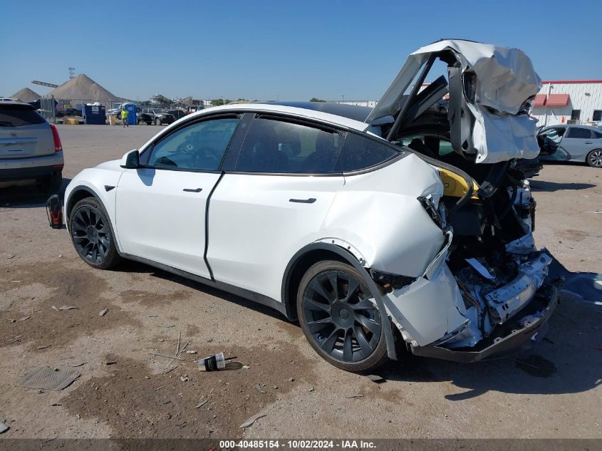 2022 TESLA MODEL Y LONG RANGE DUAL MOTOR ALL-WHEEL DRIVE