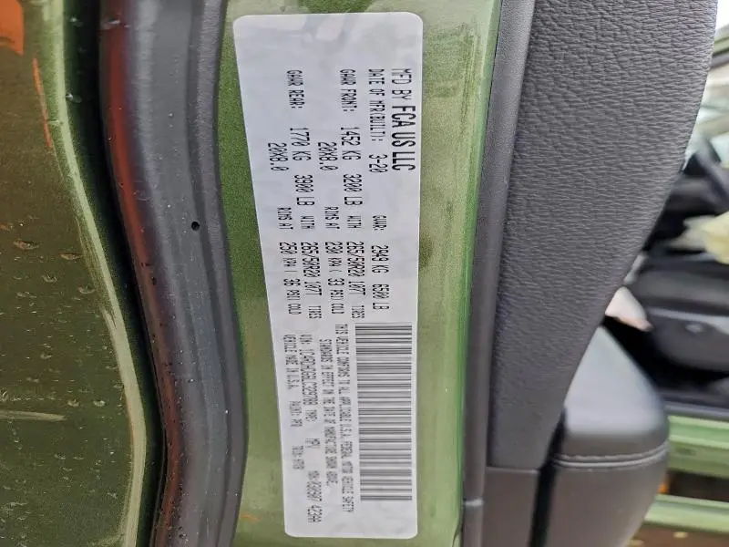 2020 DODGE DURANGO GT  