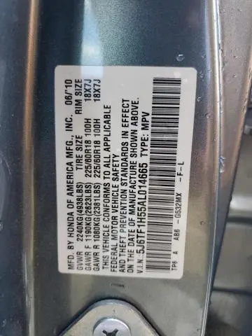 2010 HONDA ACCORD CROSSTOUR EXL  