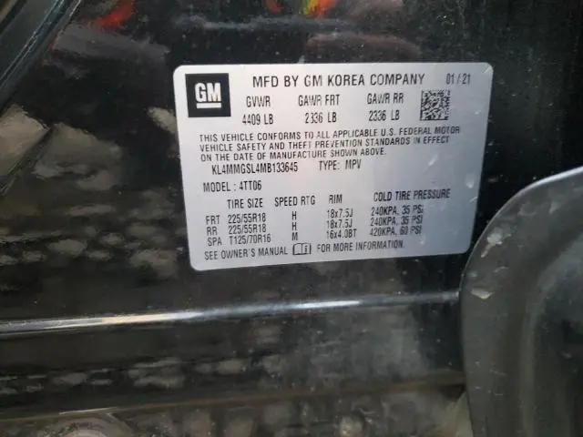 2021 BUICK ENCORE GX ESSENCE  