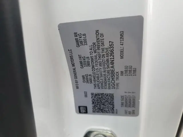 2022 CHEVROLET COLORADO   