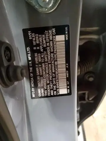 2021 HONDA CIVIC SPORT  