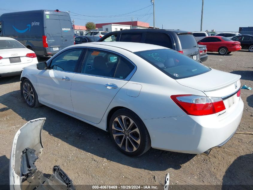 2015 HONDA ACCORD SPORT