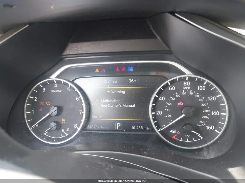 2021 NISSAN MURANO SL FWD