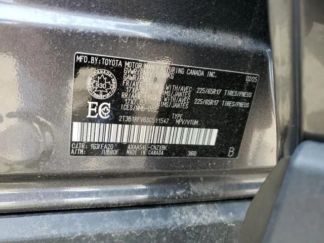 2025 TOYOTA RAV4 LE  