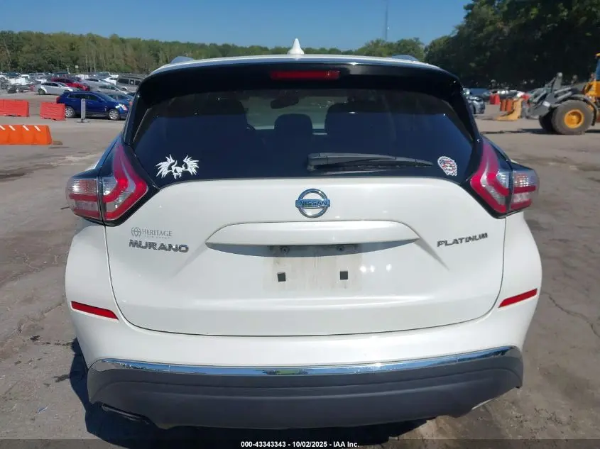 2017 NISSAN MURANO PLATINUM