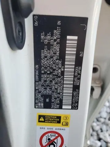 2010 TOYOTA HIGHLANDER LIMITED  