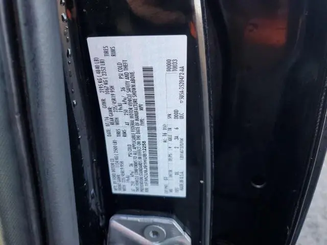 2017 FORD ESCAPE TITANIUM