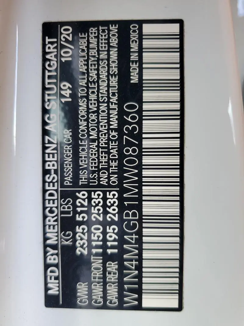 2021 MERCEDES-BENZ GLB 250  