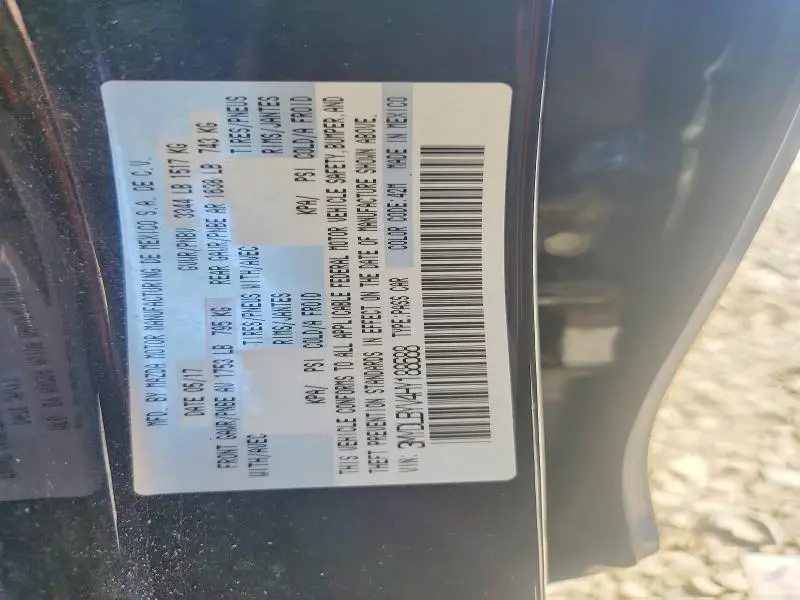2017 TOYOTA YARIS IA BASE  