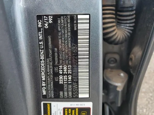 2017 MERCEDES-BENZ C 43 4MATIC AMG  