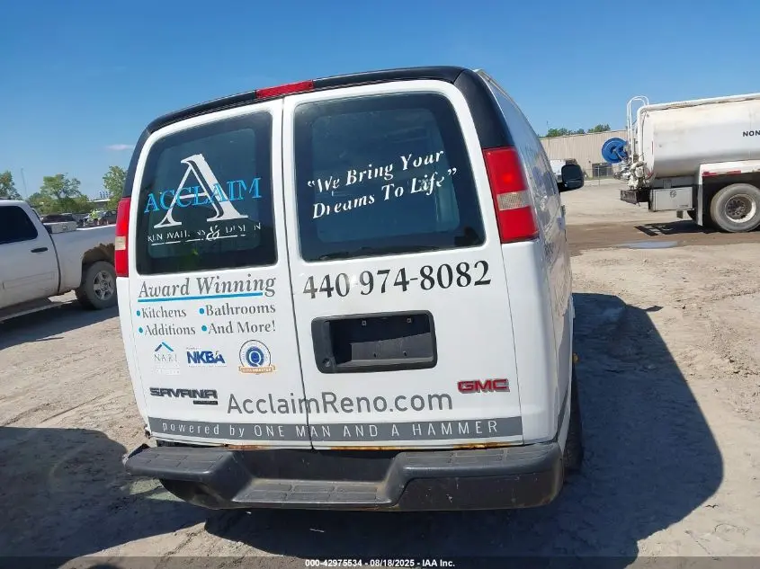 2012 GMC SAVANA 1500 WORK VAN