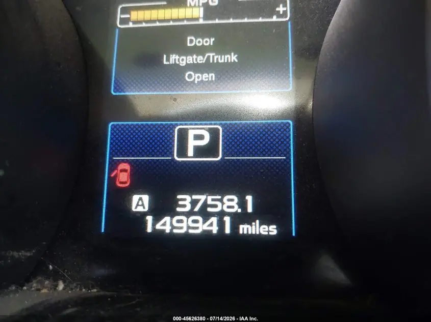 2015 SUBARU OUTBACK 2.5I LIMITED