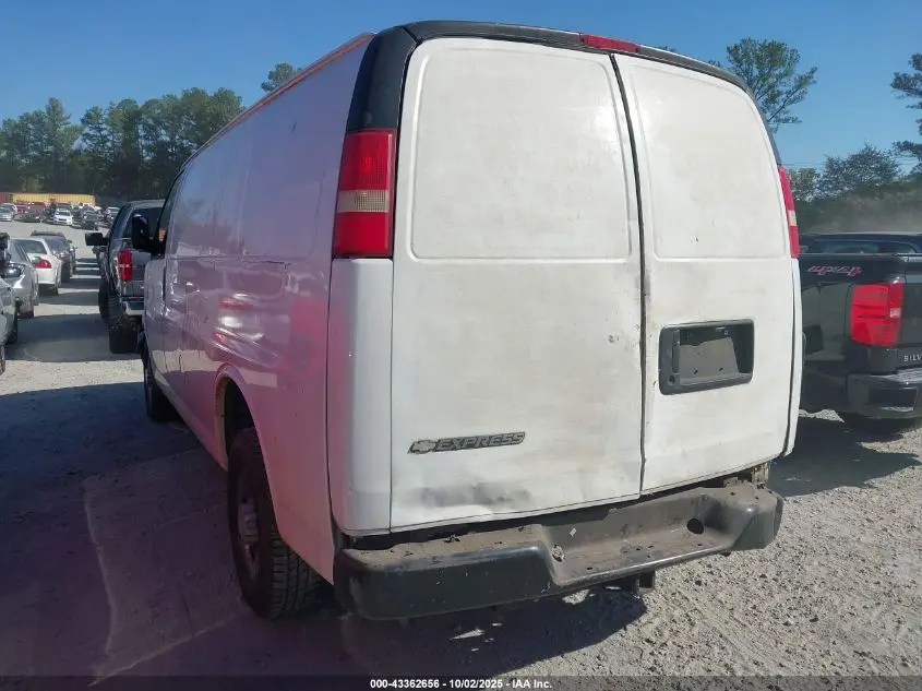 2011 CHEVROLET EXPRESS 2500 WORK VAN