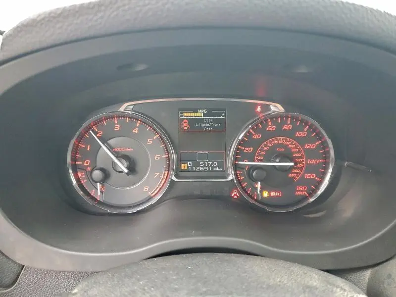 2017 SUBARU WRX LIMITED  