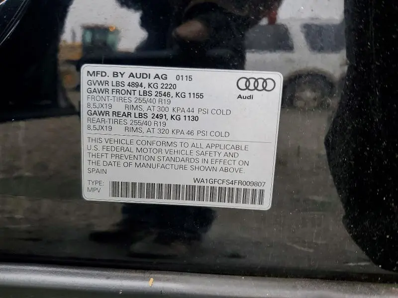 2015 AUDI Q3 PRESTIGE  