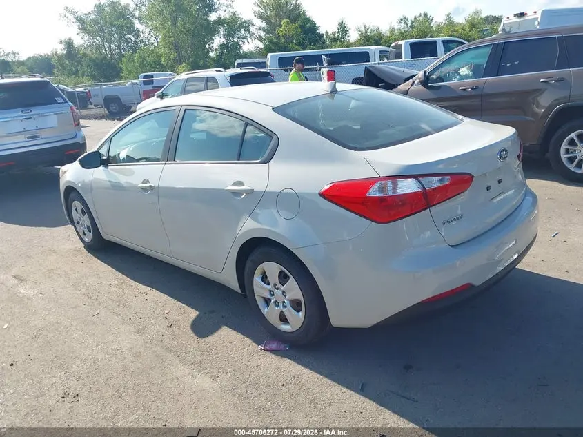2015 KIA FORTE LX