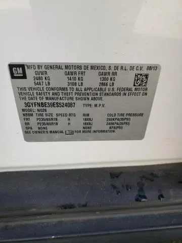 2014 CADILLAC SRX LUXURY COLLECTION  