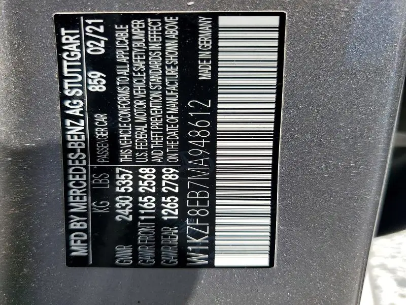 2021 MERCEDES-BENZ E 350 4MATIC  