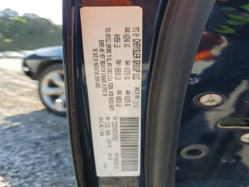 2012 DODGE CHALLENGER SXT  