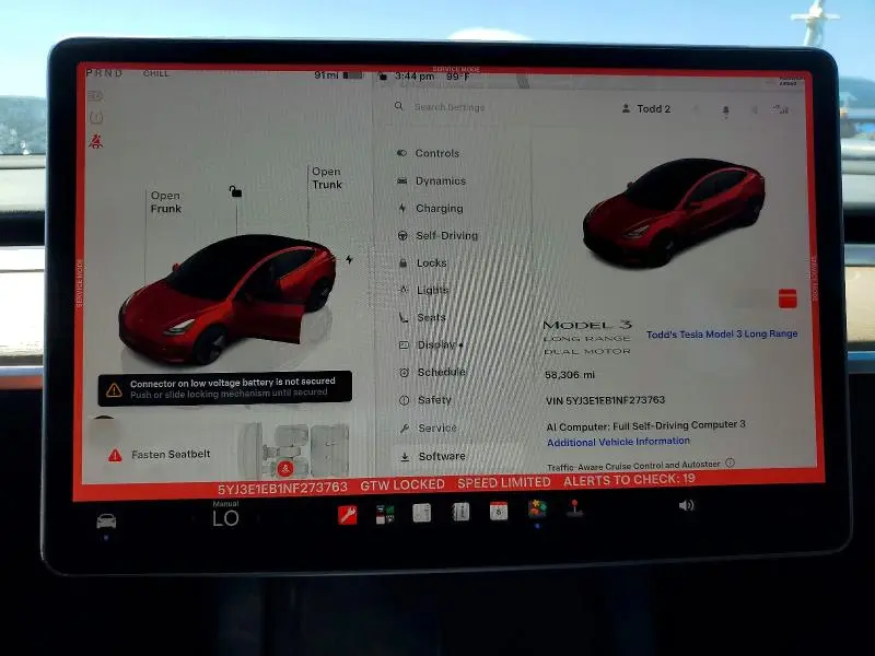 2022 TESLA MODEL 3   