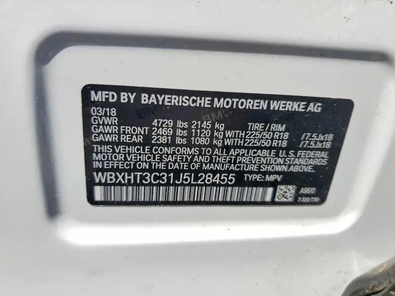 2018 BMW X1 XDRIVE28I  