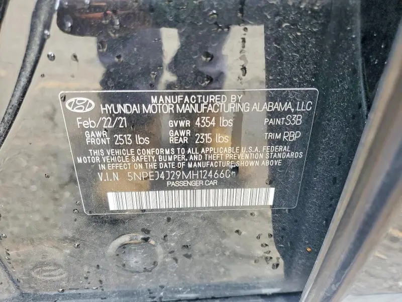 2021 HYUNDAI SONATA SEL PLUS  