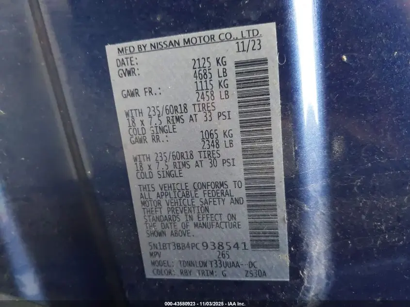 2023 NISSAN ROGUE SV INTELLIGENT AWD