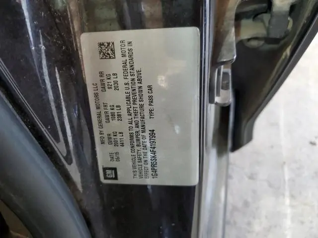 2015 BUICK VERANO CONVENIENCE  