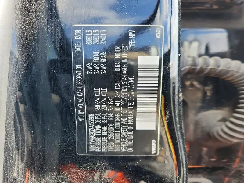 2010 VOLVO XC90 3.2  