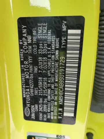 2025 HYUNDAI KONA SEL  