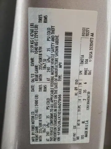 2014 FORD ESCAPE TITANIUM  